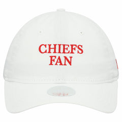 Kansas City Chiefs New Era Women's Team Fan 9TWENTY Adjustable Hat - White outlet