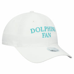 Miami Dolphins New Era Women's Team Fan 9TWENTY Adjustable Hat - White for sale