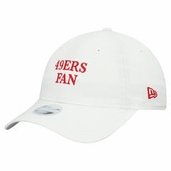 San Francisco 49ers New Era Women's Team Fan 9TWENTY Adjustable Hat - White online