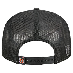 Cincinnati Bengals New Era Outdoor Split Panel 9FIFTY Snapback Hat - Orange/Black for sale