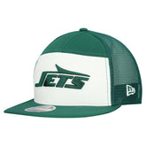 New York Jets New Era Outdoor Split Panel 9FIFTY Snapback Hat - White/Green outlet