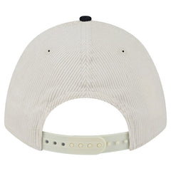 Houston Texans New Era Two-Tone Sided Corduroy 9FORTY A-Frame Adjustable Hat - Cream/Navy sale