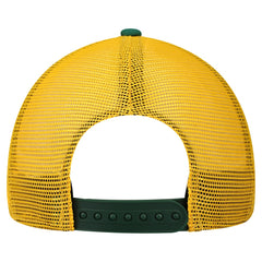 Green Bay Packers New Era Youth Streak 9FORTY A-Frame Adjustable Hat - White/Green outlet