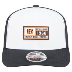 Cincinnati Bengals New Era Established Patch 9SEVENTY Adjustable Hat - White/Black online