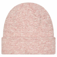 Kansas City Chiefs New Era Women's Metallic Cuffed Knit Hat - Pink on sale