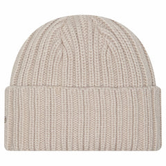 Miami Dolphins New Era Logo Applique Cuffed Knit Hat - Light Beige cheap