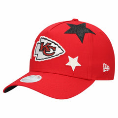 Kansas City Chiefs New Era Women's Stardom A-Frame 9FORTY Adjustable Hat - Red discount