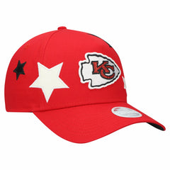 Kansas City Chiefs New Era Women's Stardom A-Frame 9FORTY Adjustable Hat - Red discount