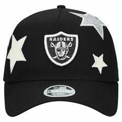 Las Vegas Raiders New Era Women's Stardom A-Frame 9FORTY Adjustable Hat - Black cheap