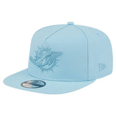 Miami Dolphins New Era Color Pack A-Frame 9FIFTY Snapback Hat - Light Blue outlet