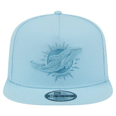 Miami Dolphins New Era Color Pack A-Frame 9FIFTY Snapback Hat - Light Blue outlet
