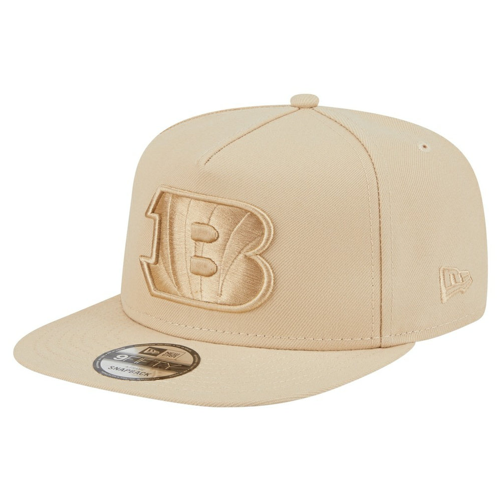 Cincinnati Bengals New Era Color Pack A-Frame 9FIFTY Snapback Hat - Light Beige sale