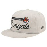 Cincinnati Bengals New Era Cord Rope Corduroy 9FIFTY Snapback Hat - Gray discount