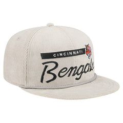 Cincinnati Bengals New Era Cord Rope Corduroy 9FIFTY Snapback Hat - Gray discount