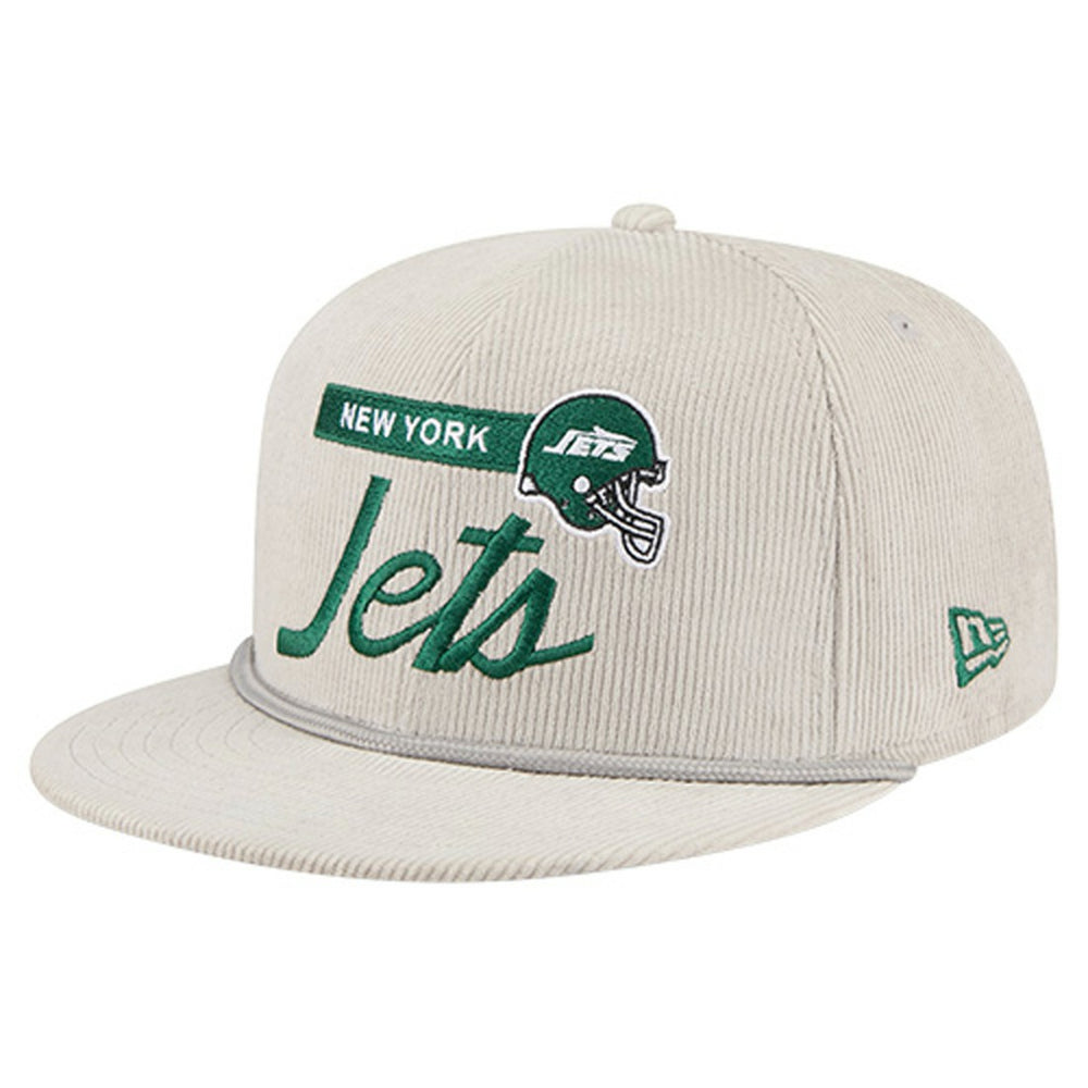 New York Jets New Era Cord Rope Corduroy 9FIFTY Snapback Hat - Gray sale