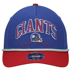 New York Giants New Era Youth Arch COOLERA 9FORTY A-Frame Adjustable Hat - Royal/Red cheap