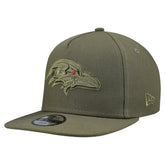 Baltimore Ravens New Era Youth Color Pack A-Frame 9FIFTY Snapback Hat - Olive online