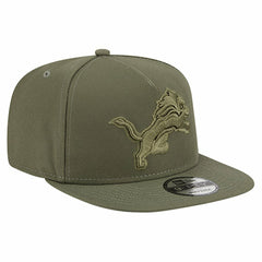 Detroit Lions New Era Youth Color Pack A-Frame 9FIFTY Snapback Hat - Olive for sale