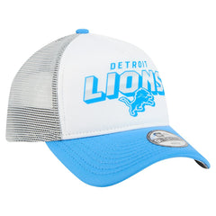 Detroit Lions New Era Preschool 9FORTY A-Frame Adjustable Hat - White online