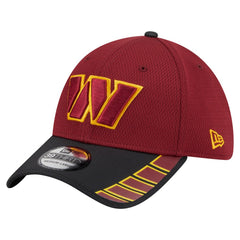 Washington Commanders New Era Visor Hit 39THIRTY Flex Hat - Burgundy outlet