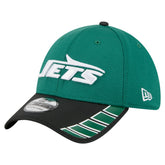 New York Jets New Era Visor Hit 39THIRTY Flex Hat - Green sale