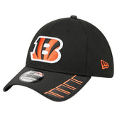 Cincinnati Bengals New Era Visor Hit 39THIRTY Flex Hat - Black online