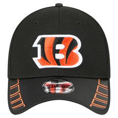 Cincinnati Bengals New Era Visor Hit 39THIRTY Flex Hat - Black online