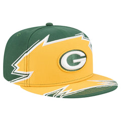 Green Bay Packers New Era Break 59FIFTY Fitted Hat - Green/Gold sale