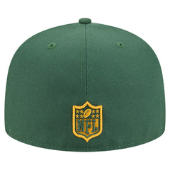 Green Bay Packers New Era Break 59FIFTY Fitted Hat - Green/Gold sale