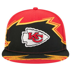 Kansas City Chiefs New Era Break 59FIFTY Fitted Hat - Red/Black cheap