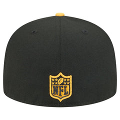 Pittsburgh Steelers New Era Break 59FIFTY Fitted Hat - Black/Gold online