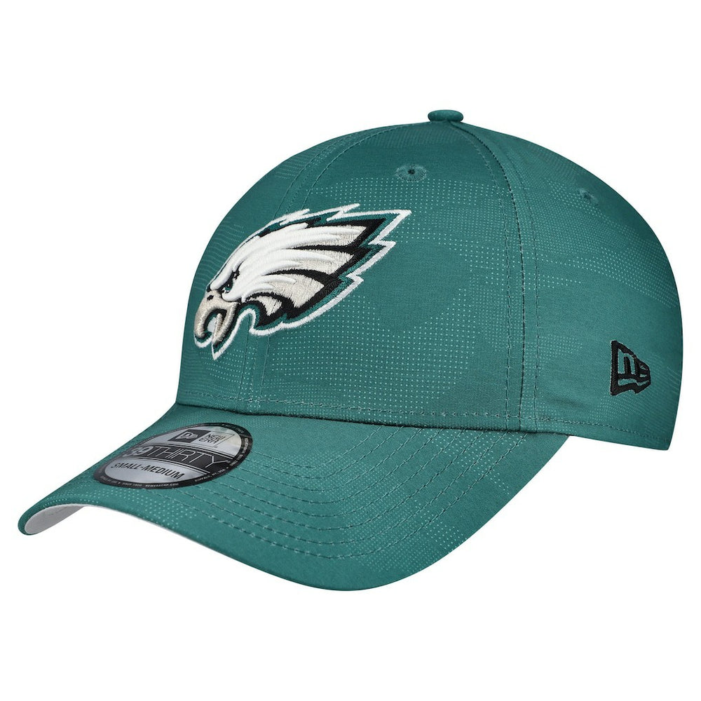 Philadelphia Eagles New Era Tonal Camo 39THIRTY Stretch Fit Hat - Midnight Green sale