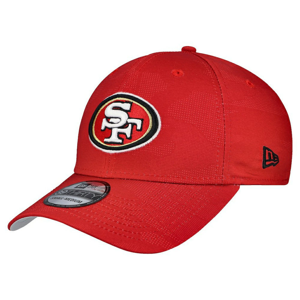 San Francisco 49ers New Era Tonal Camo 39THIRTY Stretch Fit Hat - Scarlet for sale