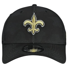 New Orleans Saints New Era Tonal Camo 39THIRTY Stretch Fit Hat - Black on sale