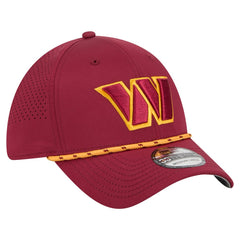 Washington Commanders New Era Perforated 39THIRTY Flex Hat - Burgundy on sale