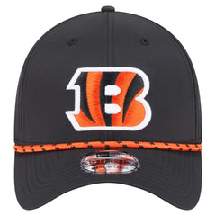 Cincinnati Bengals New Era Perforated 39THIRTY Flex Hat - Black cheap
