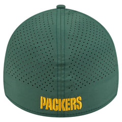 Green Bay Packers New Era Perforated 39THIRTY Flex Hat - Green for sale