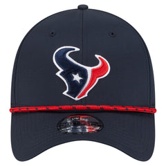 Houston Texans New Era Perforated 39THIRTY Flex Hat - Navy for sale