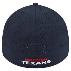Houston Texans New Era Perforated 39THIRTY Flex Hat - Navy for sale