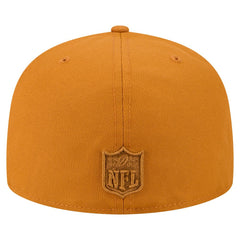 Miami Dolphins New Era Color Pack A-Frame 59FIFTY Fitted Hat - Brown discount
