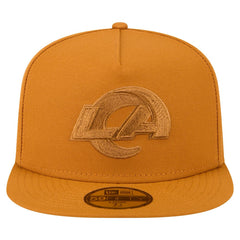 Los Angeles Rams New Era Color Pack A-Frame 59FIFTY Fitted Hat - Brown on sale