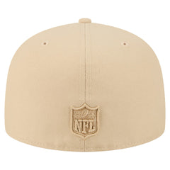 New York Jets New Era Color Pack A-Frame 59FIFTY Fitted Hat - Beige sale