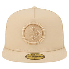 Pittsburgh Steelers New Era Color Pack A-Frame 59FIFTY Fitted Hat - Beige online
