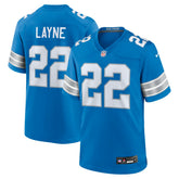 Bobby Layne Detroit Lions Retired Player Game Jersey - Blue sale