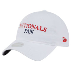 Washington Nationals Women's Team Fan 9TWENTY Adjustable Hat White