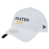 Pittsburgh Pirates Women's Team Fan 9TWENTY Adjustable Hat White