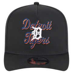Detroit Tigers Chainstitch 9FIFTY A-Frame Snapback Hat Black