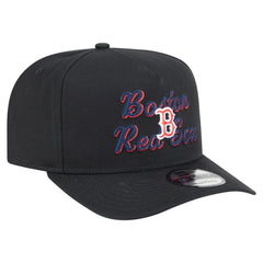 Boston Red Sox Chainstitch 9FIFTY A-Frame Snapback Hat Black