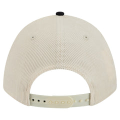 New York Yankees Sided Corduroy 9FORTY A-Frame Adjustable Hat Cream/Navy