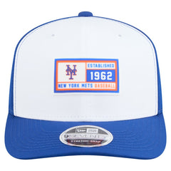 New York Mets Established Patch 9SEVENTY Adjustable Hat White/Royal